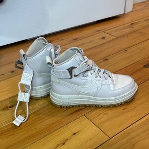 Nike Air Force 1 High Utility 2.0 Pearl White Waterproof Sneakers